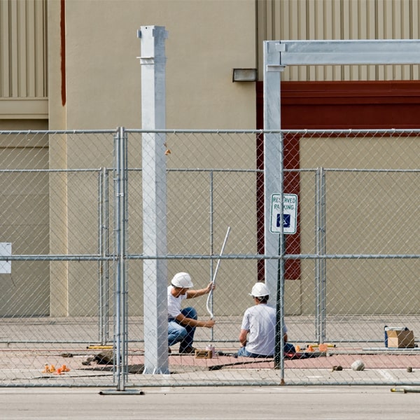 how long can i lease the temporary fence for my work site or event in Stratton